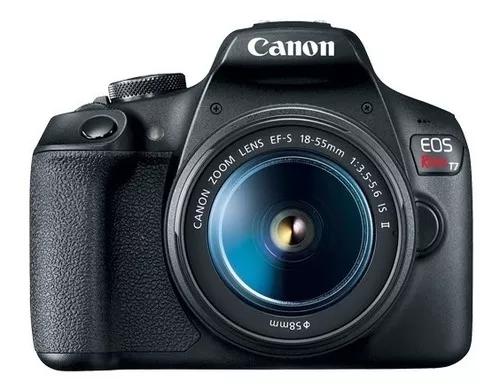 Câmera Canon Eos Rebel T7 C/ Lente 18-55mm Is Il