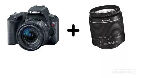 Câmera Canon Rebel Sl2 C/ Lente 18-55mm Is Stm