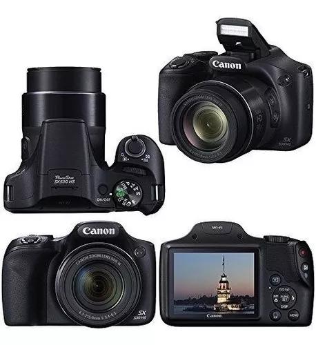Câmera Canon Sx530 Hs Zoom 50x Wi-fi + Bolsa+ Tripé+32gb