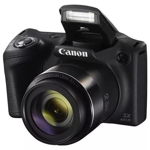 Câmera Digital Canon Powershot Sx420 Is 20mpx 1 Ano