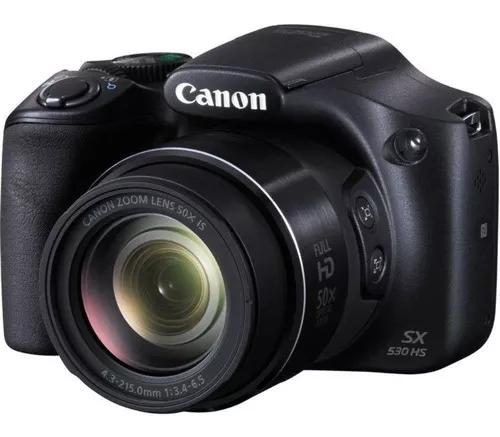 Câmera Digital Canon Powershot Sx530 Hs 16 Mp Monitor Lcd