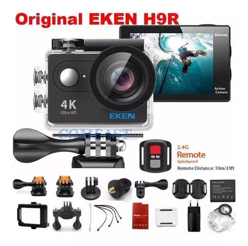 Câmera Eken H9 4k C/ Case Prova Dágua Frete Grátis