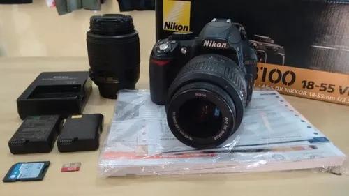 Câmera Nikon D3100 + Lentes