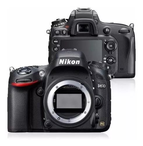 Câmera Nikon D610 (corpo) + Sd 32gb Classe 10