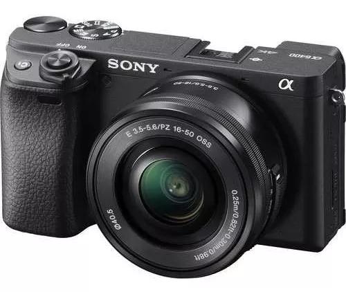 Câmera Sony Alpha A6400 C 16-50mm + 32gb Garantia Sony Nf-e