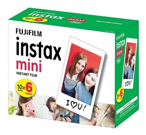 Filme Fujifilm Instax Mini Com 60 Fotos