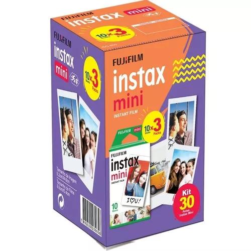 Filme Instax Mini Fujifilm Pack Com 30 Poses/fotos