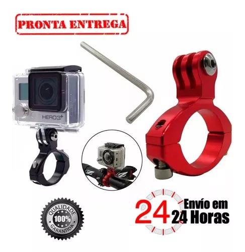 Gopro Ride Aluminio Go Pro Suporte Guidão Mount Bike Moto