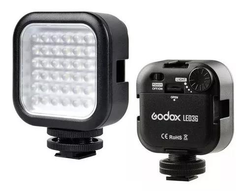 Iluminador Led Godox Led 36 Para Dslr Canon Nikon Sony
