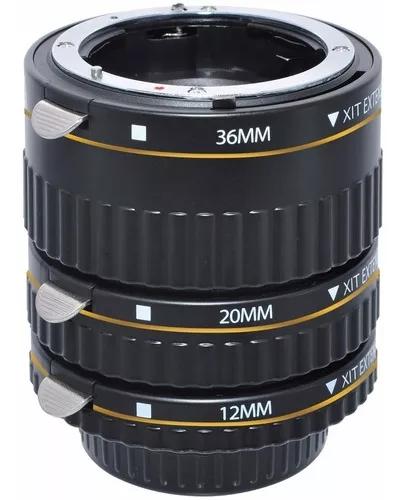 Kit Tubo De Extensão Automático Macrofotografia Para Nikon
