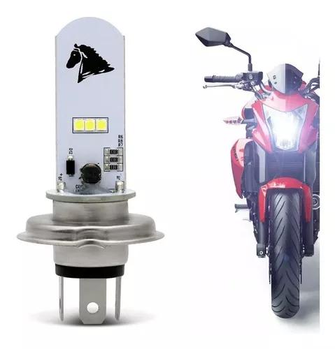 Lampada Farol Led H4 Moto / Carro 8000k Super Branca