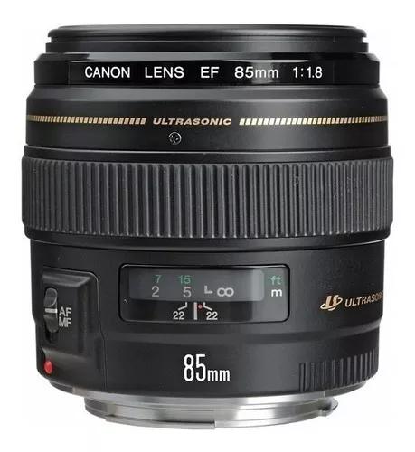 Lente Canon Ef 85mm F1.8 Usm Nota Fiscal E Garantia 1 Ano