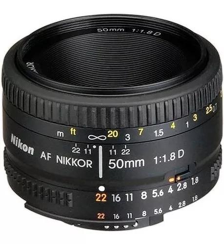Lente Nikon 50mm F/1.8d Af Fx Garantia 1 Ano Pta-entrega Nfe
