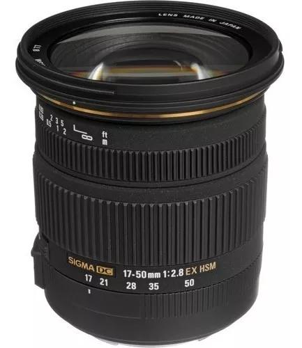 Lente Sigma 17-50mm F/2.8 Ex Dc Os Hsm - Canon Novo