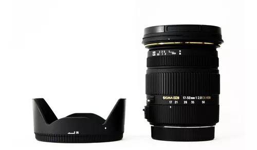 Lente Sigma 17-50mm Nikon - F/2.8 Ex Dc Os Hsm Autofoco