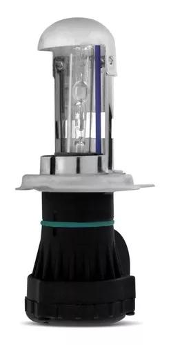 Lâmpada Bi Xenon H4-3 Reposição 8000k Azulada