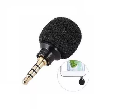 Mini Microfone Estéreo Para Gopro Celular Câmeras Gravador
