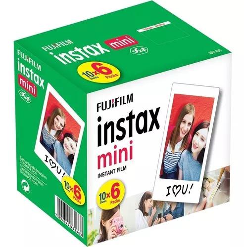 Papel Filme Fujifilm Instax Mini 60 Fotos 5,4 X 8,6