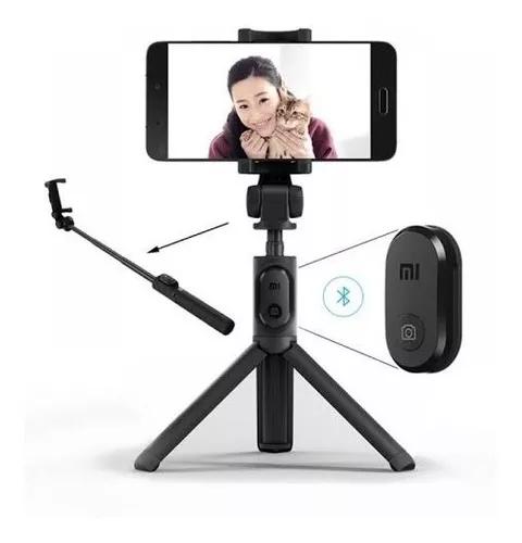 Pau De Selfie Xiaomi Stick Tripé Bluetooth Original Top
