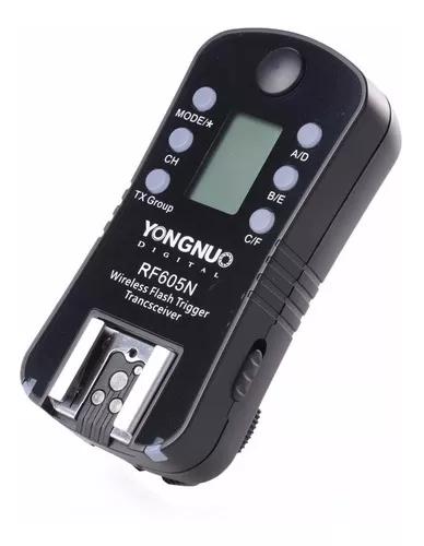 Radio Flash Yongnuo Unitário Rf605n Para Nikon - T
