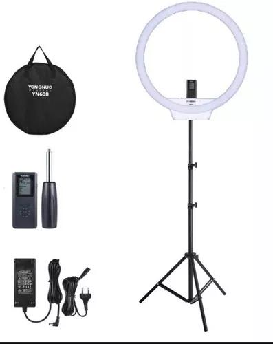 Ring Light Youngnuo Yn 608 Bicor +tripe 2m + Sup De Celular