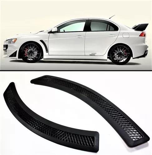 Side Fender Mitsubishi Lancer Preto Fosco Lc0045 02pçs