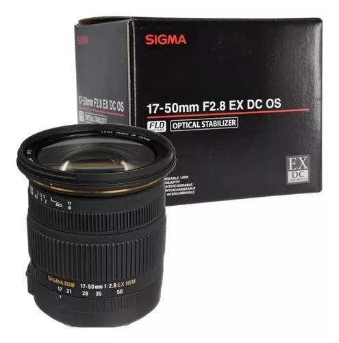 Sigma 17-50mm 2.8 Dc Ex Os Hsm Autofoco Nikon Pta-entrega