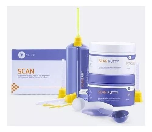 Silicona De Adição Kit Scan Putty E Regular