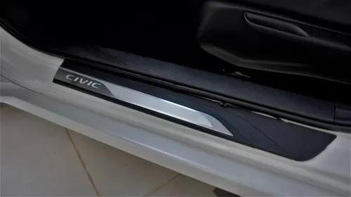 Soleira C/ Led Azul New Civic 2017-2019 G10 Plug Mod. Orig.