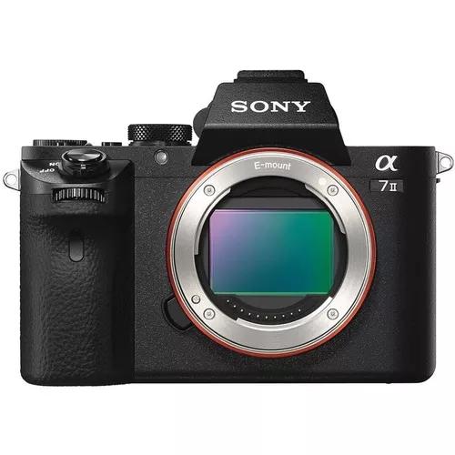 Sony Alpha A7ii A7 Ii Mirrorless Camera Com Cartao Case Kit