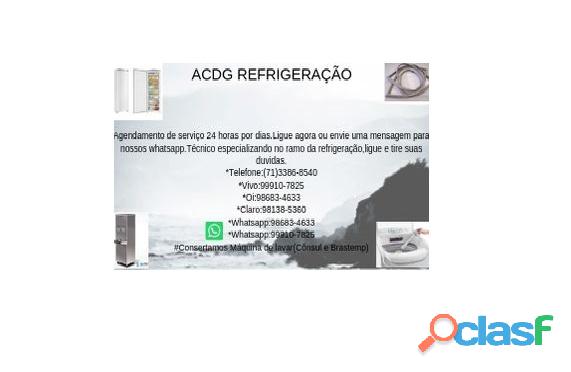 Acdg Refrigeração conserto de freezer e etc...Salvador