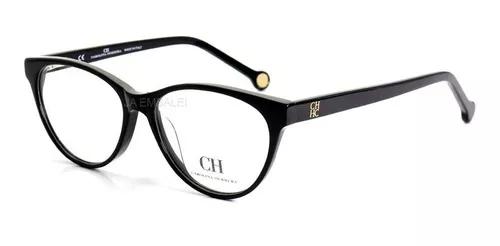 Armação Oculos De Para Grau Carolina Herrera Ch650v