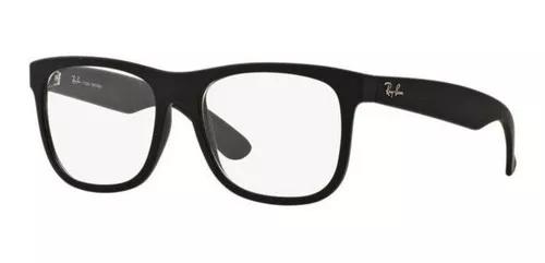 Armação Oculos Grau Ray Ban Ennio Rb7057l 5364 Preto Fosco