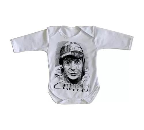 Body Criança Roupa Bebê Chaves Chespirito Chapolin Madruga