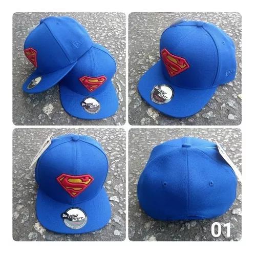 Boné Infantil/superman/batmam/hom