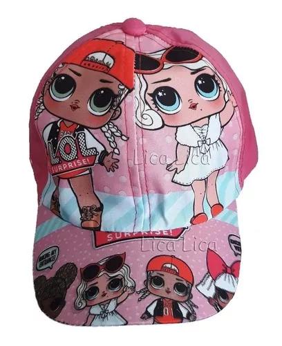 Boné Lol Surprise Infantil Aba Chapéu Criança Praia