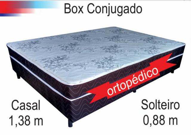 Cama box de casal nova."Leia o anúncio"