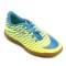 Chuteira Futsal Nike Azul e amarelo