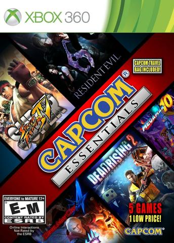 Jogo Xbox 360 Capcom Essentials - Novo e Lacrado