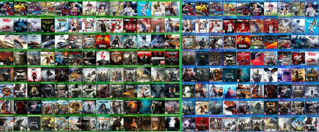 Jogos de Ps4 Ps3 Psp Xbox One e 360 originais (Valores
