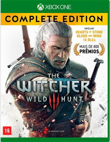 V. ou T. Jogão para Xbox One The Witcher 3 Complete Edition