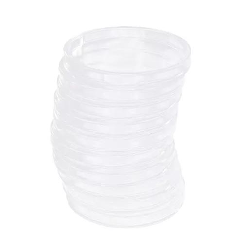 10pcs Clear Redondo Plástico Moeda Cápsulas Container