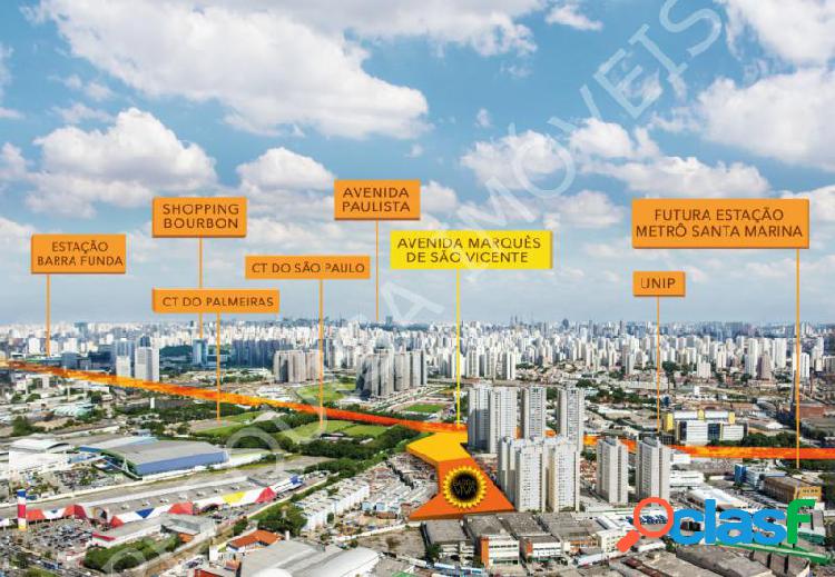 Apartamento com 1 dorms em São Paulo - Barra Funda por 210