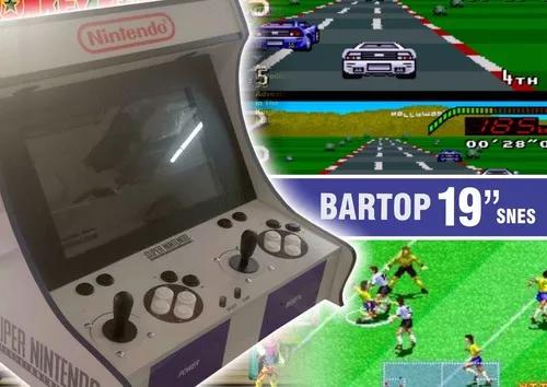 Bartop Super Nes 906 Jogos Malvadeza