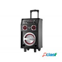 CAIXA DE SOM AMPLIFICADA MONDIAL USB SD MP3 140w