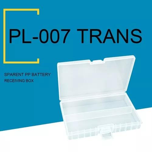 Caixa Plástico Transparente Pl -5048 Da Loja Bateria Loja