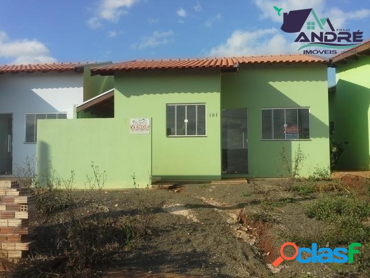 Casa 46,53 m²,2 dormitórios, Piraju /SP.