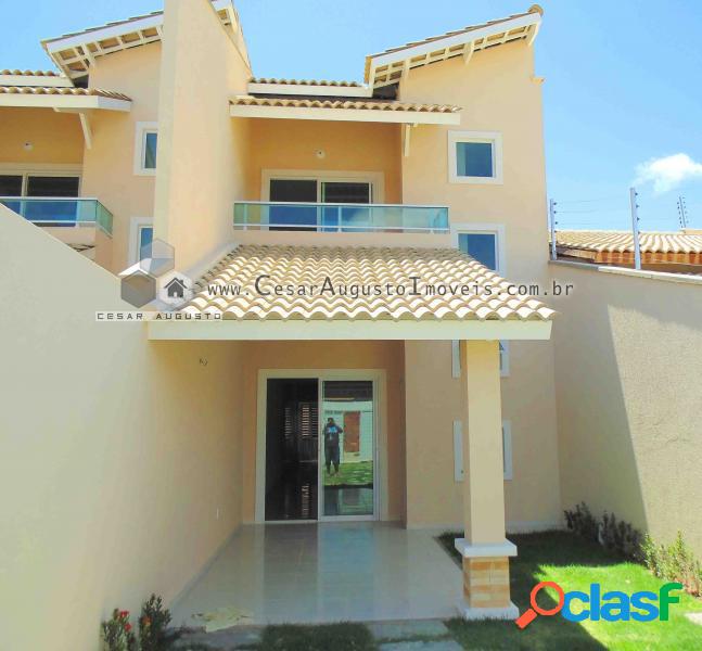 Casas Duplex na Lagoa Redonda - Casa com 3 dorms em