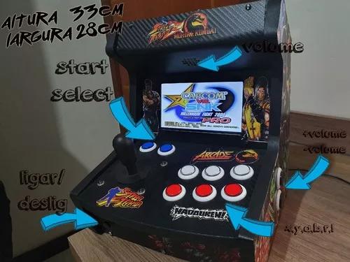 Fliperama Arcade Bartop Multijogos