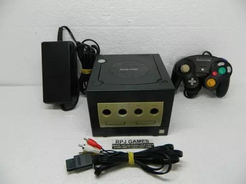 Game Cube Com Controle Cabo Av Fonte Pronto Jogar / Loja Rj